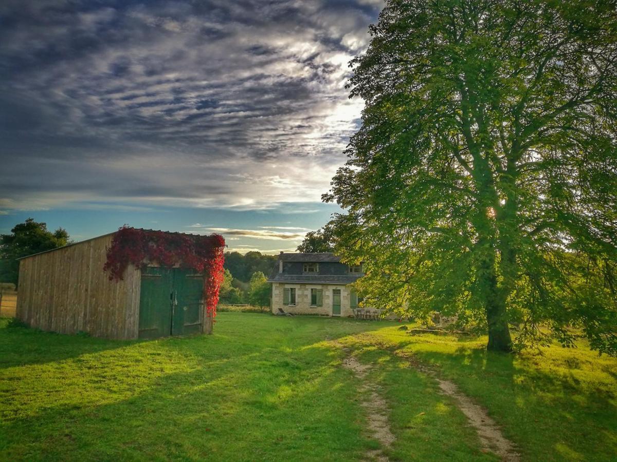Gite D'Aigues Vives Villa Cere-la-Ronde ภายนอก รูปภาพ